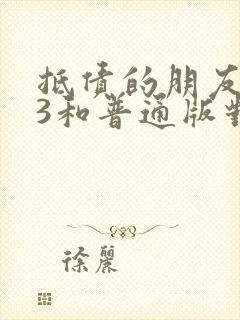 抵债的朋友麦子3和普通版对比