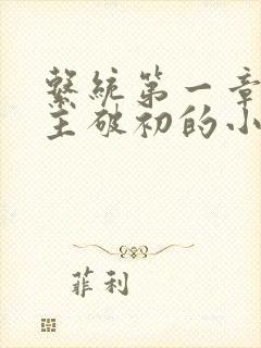 系统第一章给宿主破初的小说