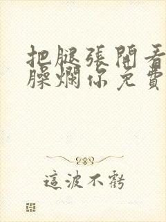 把腿张开看老子臊烂你免费