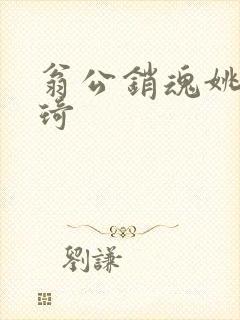 翁公销魂姚瑶琦琦