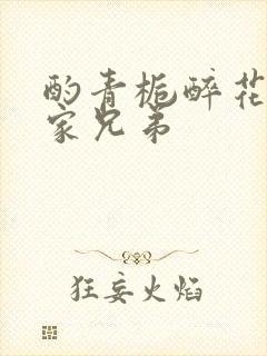 酌青栀醉花阴贺家兄弟