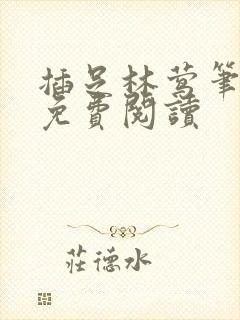 插足林莺笔趣阁免费阅读