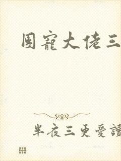 团宠大佬三岁半