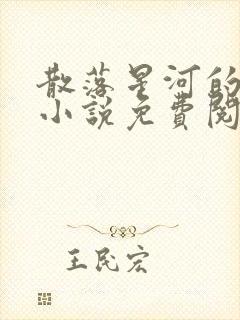 散落星河的记忆小说免费阅读全文