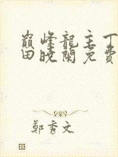 巅峰龙主丁长顺田晓兰免费阅读