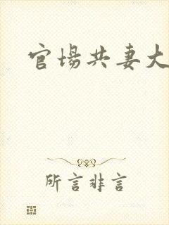 官场共妻大交换