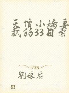 天价小娇妻,总裁的33日索情全文免费