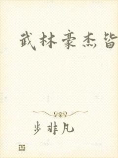 武林豪杰皆我奴