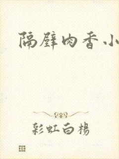 隔壁肉香小说