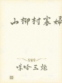 山柳村寡妇情史