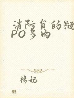 消防员的糙汉文PO多肉