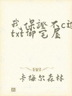 我保证不c进去txt御宅屋