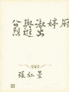 公与淑婷厨房猛烈进出