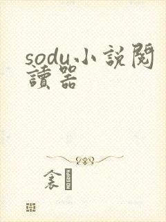 sodu小说阅读器