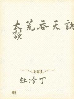 太荒吞天诀 小说