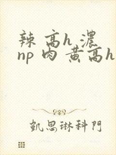辣 高h 浓 np 肉 黄高h