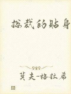 总裁的贴身女佣