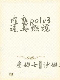 催熟po1v3道具燃烧