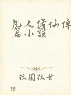 凡人修仙传人界篇小说