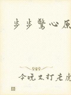 步步惊心原著