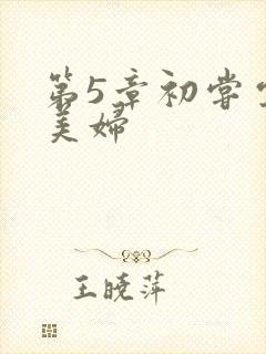 第5章初尝云雨美妇
