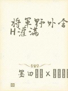 将军野外含公主H灌满