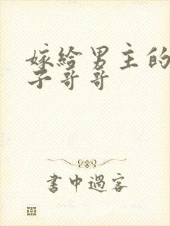 嫁给男主的病秧子哥哥