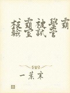 校霸被学霸压实验室试管