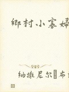 乡村小寡妇
