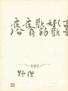 夜夜欢好(高h)公翁的欢爱h