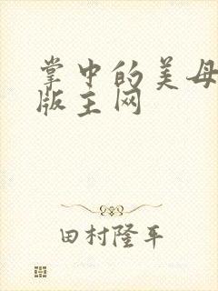 掌中的美母第一版主网