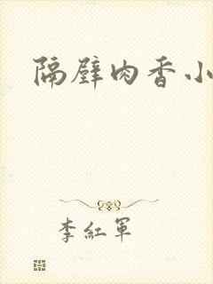 隔壁肉香小说