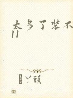 太多了装不下H11