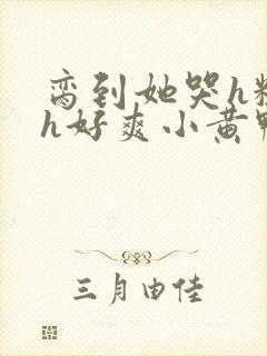 脔到她哭h粗话h好爽小黄鸭