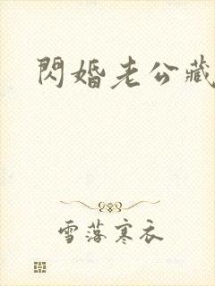 闪婚老公藏不住