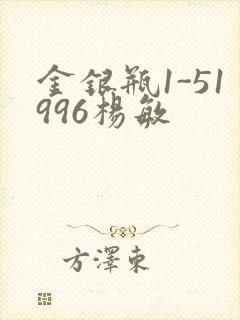 金银瓶1-51996杨敏