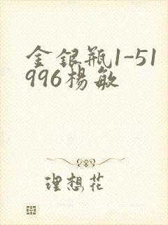 金银瓶1-51996杨敏