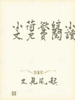 小荷欲绽小说全文免费阅读笔趣阁