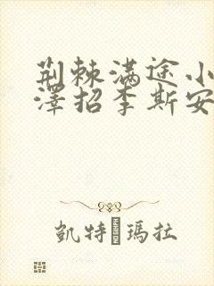 荆棘满途小说李泽招李斯安