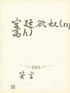 宫廷欲奴(np高h)