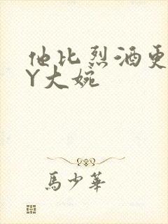 他比烈酒更撩BY大婉