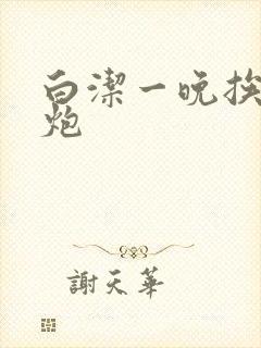 白洁一晚挨十二炮