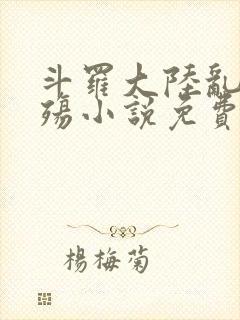 斗罗大陆乱世浮殇小说免费阅读