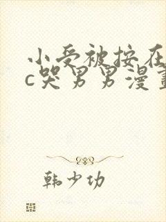 小受被按在墙上c哭男男漫画