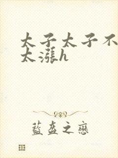 太子太子不要了太涨h