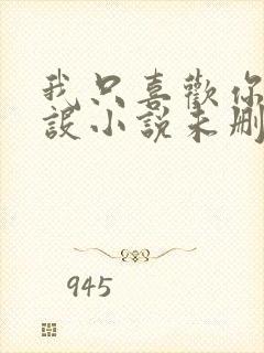 我只喜欢你的人设小说未删减免费