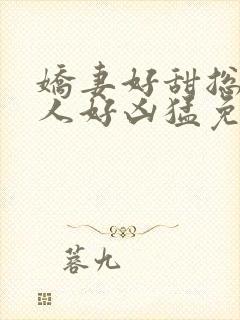 娇妻好甜总裁大人好凶猛免费小说