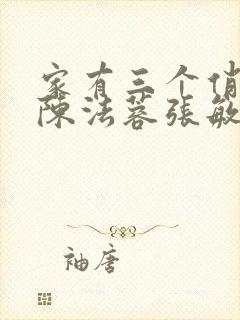 家有三个俏媳妇陈法蓉张敏