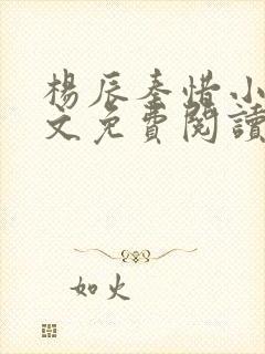 杨辰秦惜小说全文免费阅读完整版