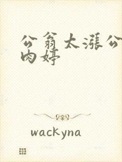 公翁太涨公欲息肉婷